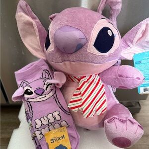 Bundle New with Tags Disney Angel with Matching Socks (3 pairs)